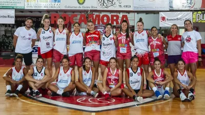 Rocamora inició la pretemporada para la Liga Femenina de Básquet