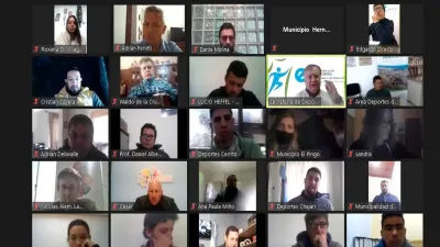 El secretario de Deportes se reunió con las áreas de deportes municipales