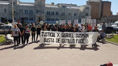 Movilización en Tribunales