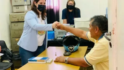 Lucía Varisco saludó a trabajadores municipales y los convocó “a acompañar su proyecto”