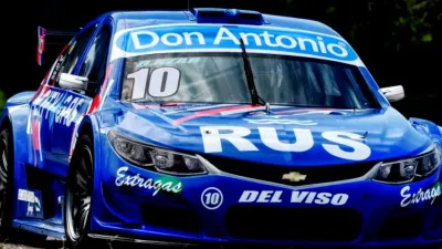 Diego Azar marcó el ritmo de los ensayos del Top Race en “La Histórica”