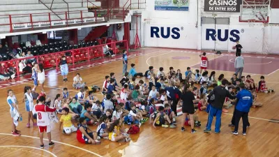 Rocamora ajusta detalles para el Encuentro de Minibásquet en Vacaciones