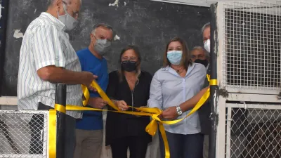 El Club Tiro Federal de Paraná renovó su cancha de bochas