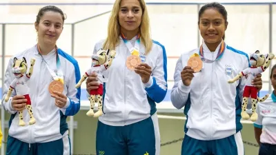 La paranaense Milagros Sanabria sumó un bronce desde el ciclismo en los Juegos Odesur