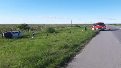 El siniestro vial se registró en inmediaciones del kilómetro 18 de la RN 14.