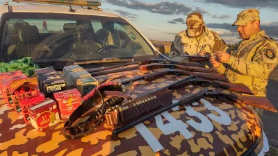 El operativo se realizó en inmediaciones del camino vecinal El Indio, en la zona rural de Larroque, Departamento Gualeguaychú.