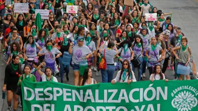 Marcha por el aborto legal en Guadalajara