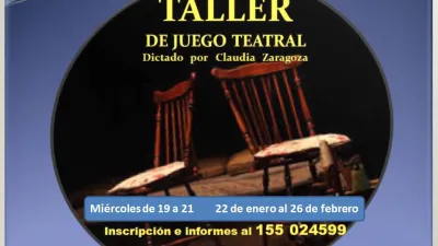 Taller de juego teatral en La Hendija