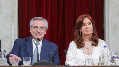 Alberto Fernández y Cristina Kirchner