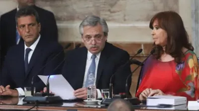 Imagen de archivo cuando Alberto Fernández presidió la apertura del 138° período de Sesiones Ordinarias.