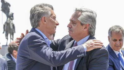 Macri y Fernández
