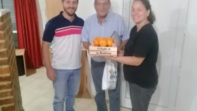 Alderete con Vanina Perini