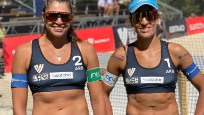Beach Volley: la entrerriana Ana Gallay se despidió del Pro Tour de Gstaad