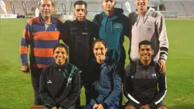 El entrerriano Antonio Silio acompañó a atletas argentinos en Portugal