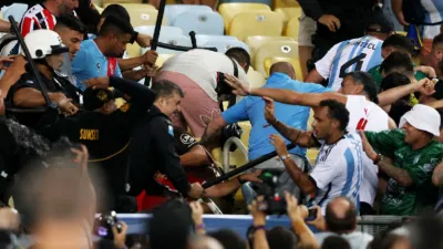 La Conmebol se despegó de los actos de violencia en el Maracaná y apuntó a la FIFA