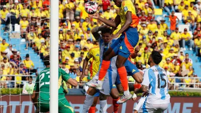 En Barranquilla, Argentina sufrió ante Colombia su segunda derrota en estas Eliminatorias