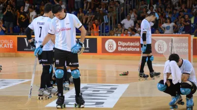 Hockey sobre patines: los varones tampoco pudieron en la definición con Portugal