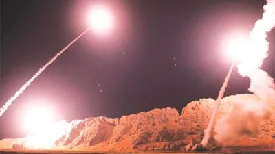 Irán atacó con misiles instalaciones militares estadounidenses en Irak