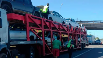 El operativo se realizó en el Puesto Caminero de Gualeguaychú.