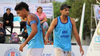 Beach Volley: el entrerriano Julián Azaad participará del Future de Miguel Pereira