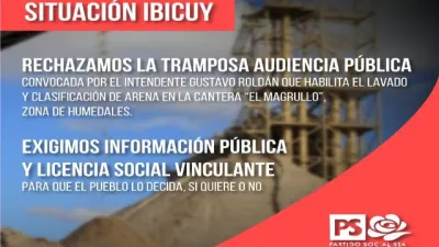 Impugnaron la audiencia por una planta de clasificación de arenas para fracking en Ibicuy