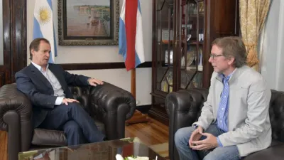 Bahillo agradeció la designación como ministro que le formuló el gobernador Bordet.