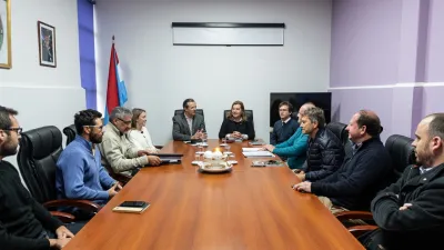 Bahl gestiona obras viales que realizará en Paraná tras asumir la Intendencia