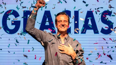 Adán Bahl celebra los resultados de la elección