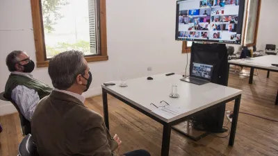 Adán Bahl reunión virtual Plan de Suelo Urbano