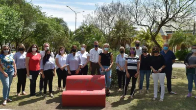 Banco Rojo en Crespo