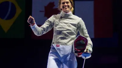 La esgrimista Belén Pérez Maurice sumó una medalla de plata en Lima