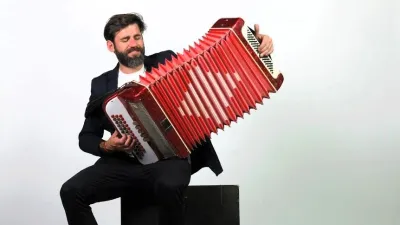 El entrerriano Juan Manuel Bilat, finalista de Cosquín. 