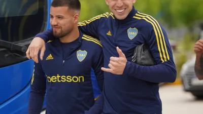 Boca llegó a Río de Janeiro para jugar la final de la Copa Libertadores de América