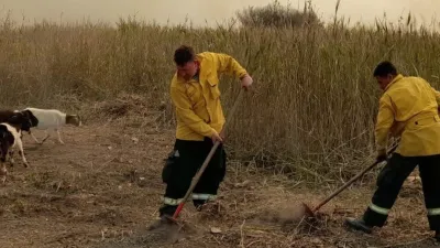 Con operativos en Santa Fe y Buenos Aires continúa el combate de incendios en el Delta