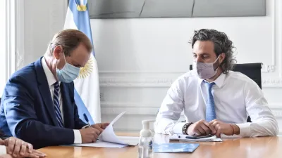 Firmaron el convenio para la construcción de la Costanera Nebel en Concordia