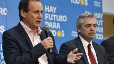 Bordet descartó integrar un eventual Gabinete de Fernández