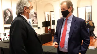 Caminos rurales vinculados con la red vial secundaria y terciaria y el desarrollo del sistema portuario entrerriano, entre otros ejes propuestos por Gustavo Bordet serán incorporados al plan federal que anunciará el Presidente Alberto Fernández.