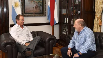 Bordet y Busti destacaron “la nueva situación institucional” con el gobierno nacional