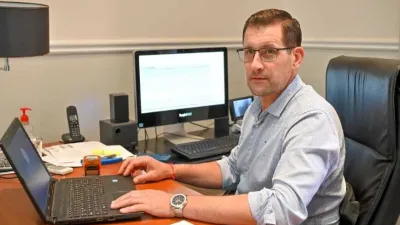 Uriel Brupbacher, secretario de Presupuesto y Finanzas de Entre Ríos. 