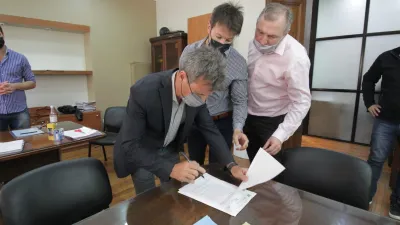 La provincia construirá un salón comedor en una escuela de Viale