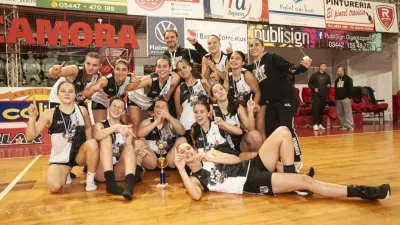 Básquet: las chicas U17 de Estudiantes retuvieron la corona en la Liga Provincial