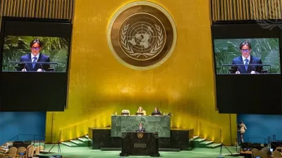 La Corporación Andina de Fomento hizo estos anuncios al participar de la Conferencia de la ONU sobre el Agua 2023.