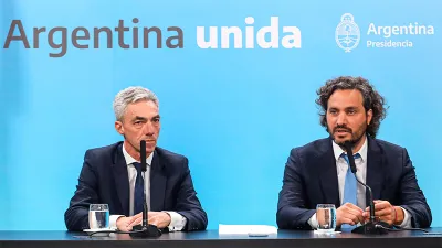 Cafiero y Meoni anuncian congelamiento de tarifas de transporte