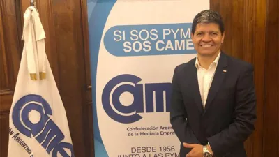 Alfredo González es el titular de la CAME desde agosto, cuando sucedió a Gerardo Díaz Beltrán.