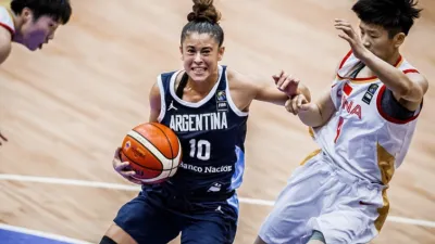 “Estar en la selección mayor es uno de mis sueños”, confesó la entrerriana Camila Suárez