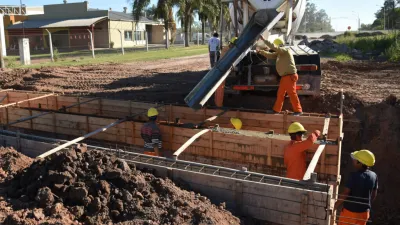 canal desagüe calle Libertad