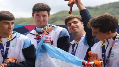 Canotaje: el paranaense Bautista Itria disputará la Final B del K4 500 metros en Hungría