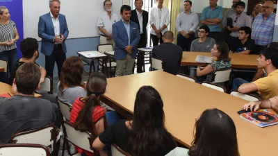 Crespo inicio nueva carrera UTN