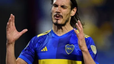 Boca no contará con el uruguayo Edinson Cavani para la revancha con Cruzeiro