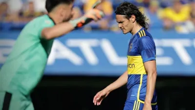 Eliminatorias: Cavani se perderá la doble fecha por la lesión que sufrió en Boca-Newell's